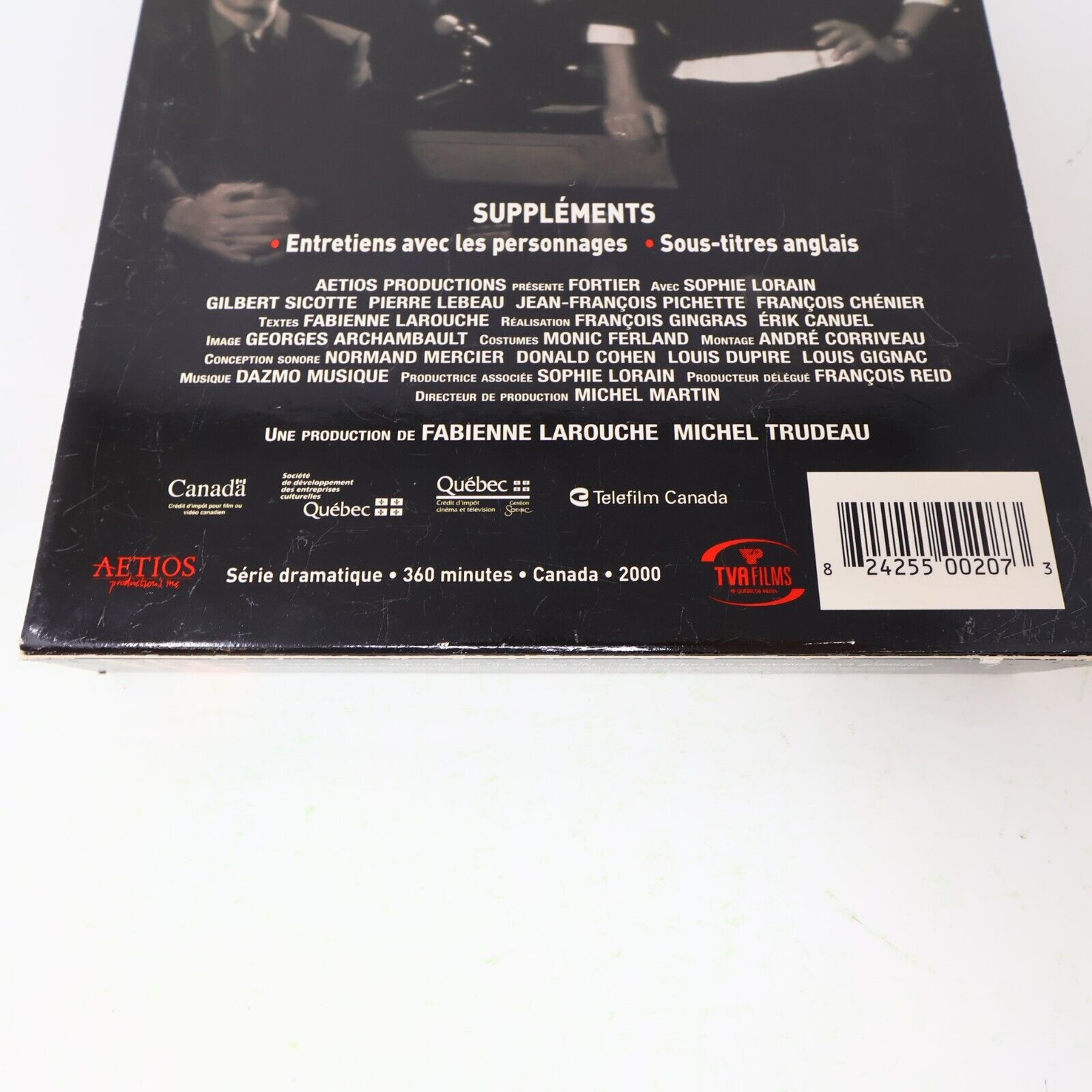 Fortier Saison #2 DVD Sophie Lorain Pierre Lebeau Série Télévision NTSC Testé