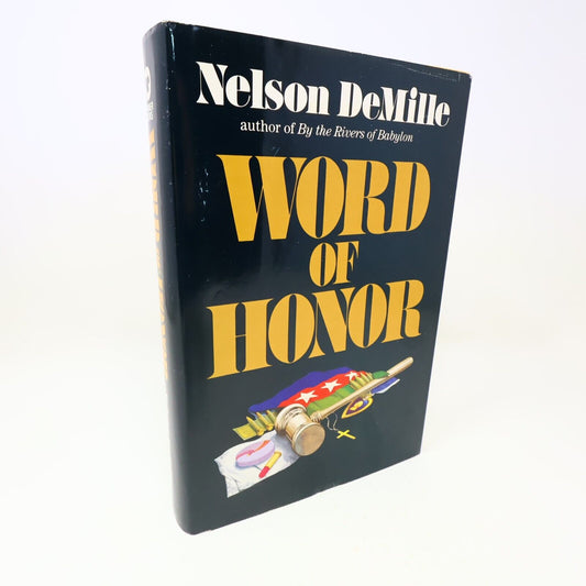 1985 Word of Honor Nelson Demille 2nd Print Warner Books Hardcover HC Mystery DJ