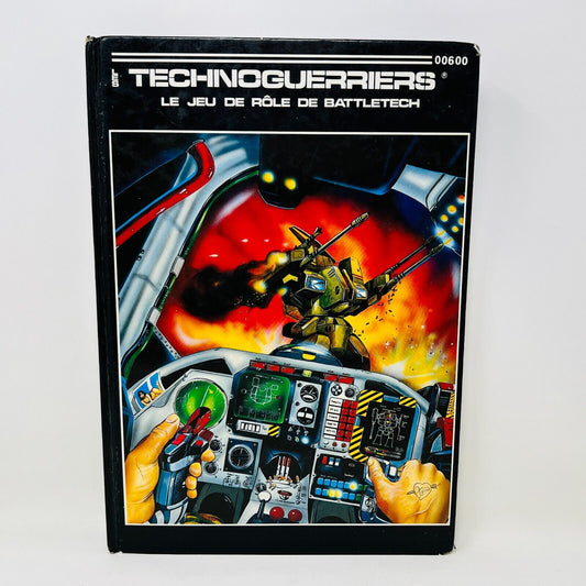 1989 Les Technoguerriers Le Jeu de Rôle de Battletech Livre en Français FASA HC