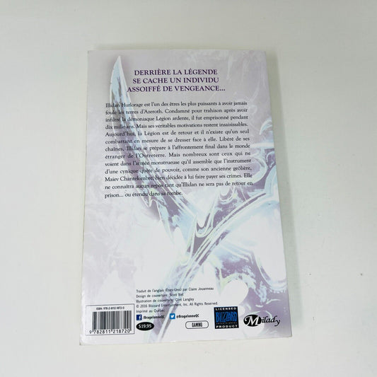 2016 Illidan World of Warcraft WOW de William King Livre Français/French Milady