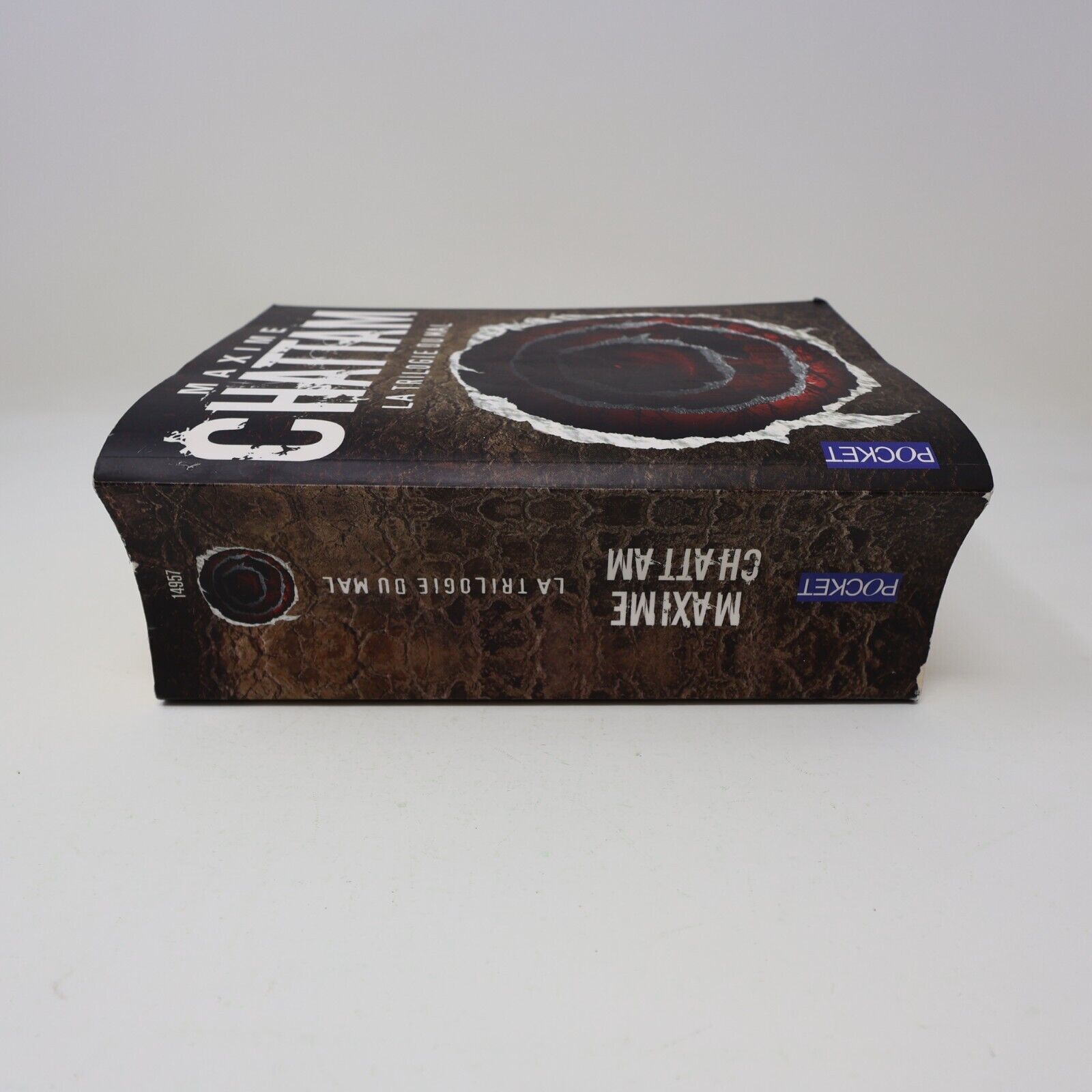 2012 La Trilogie du Mal Maxime Chattam Pocket Omnibus Crime Thriller Français PB