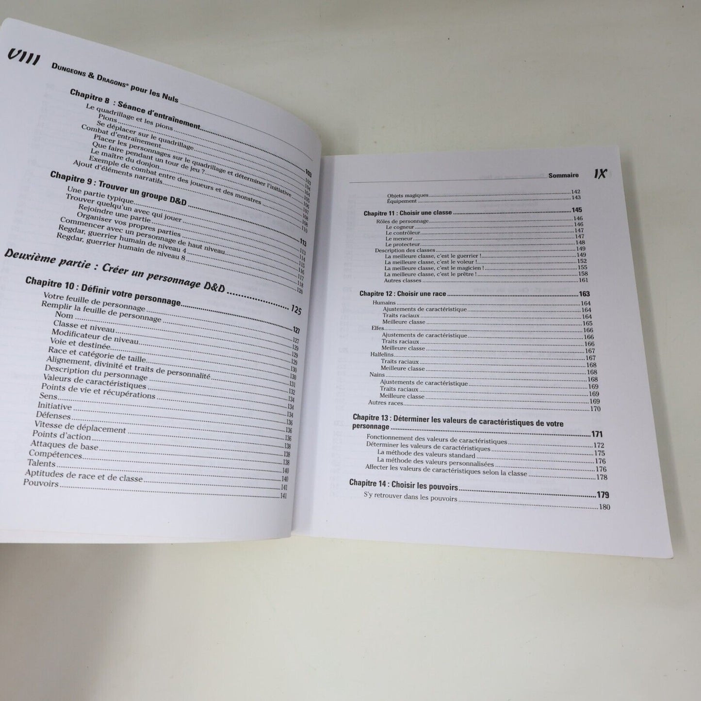2009 Dungeons & Dragons 4e Edition pour les Nuls Slavicsek/Baker First RPG PB