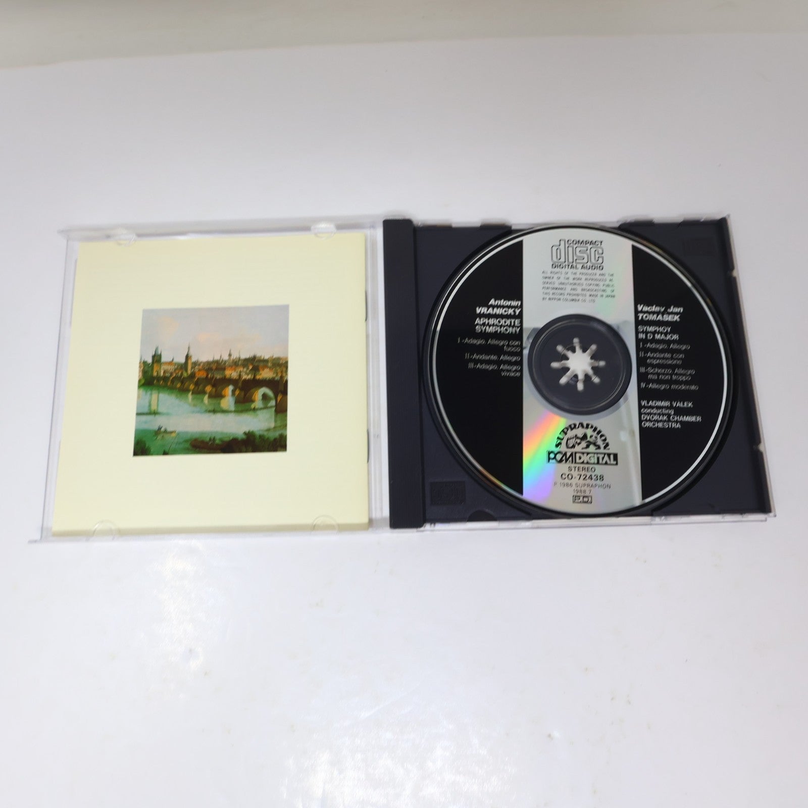 Antonín Vranický/Václav Jan Tomášek Aphrodite Symphony/Symphony in D Major CD