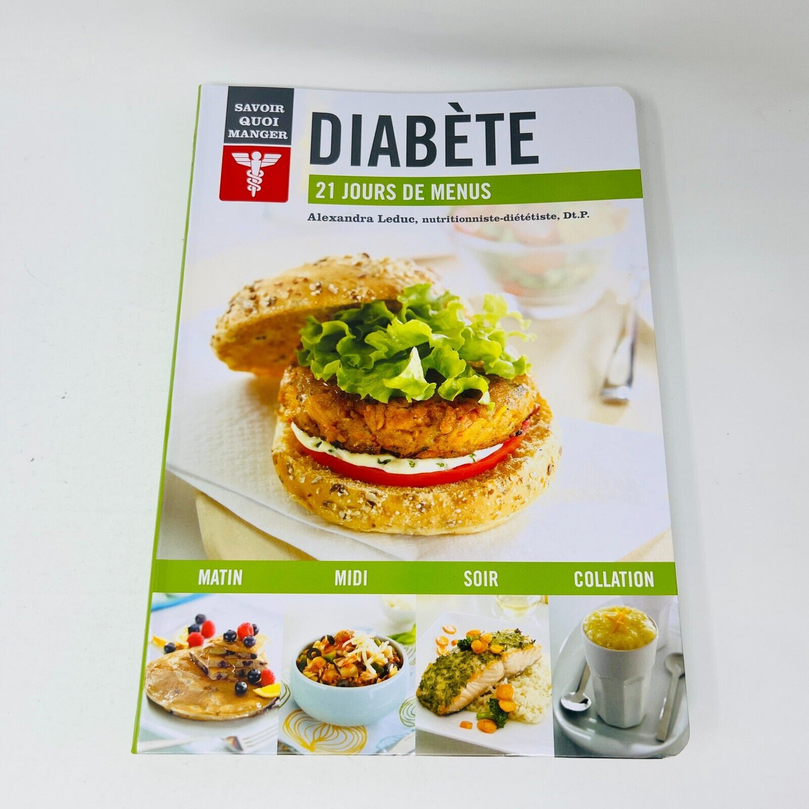 Lot de Livres Savoir Quoi Manger Maigrir/Diabète 21 Jours Menus Cuisine Recettes