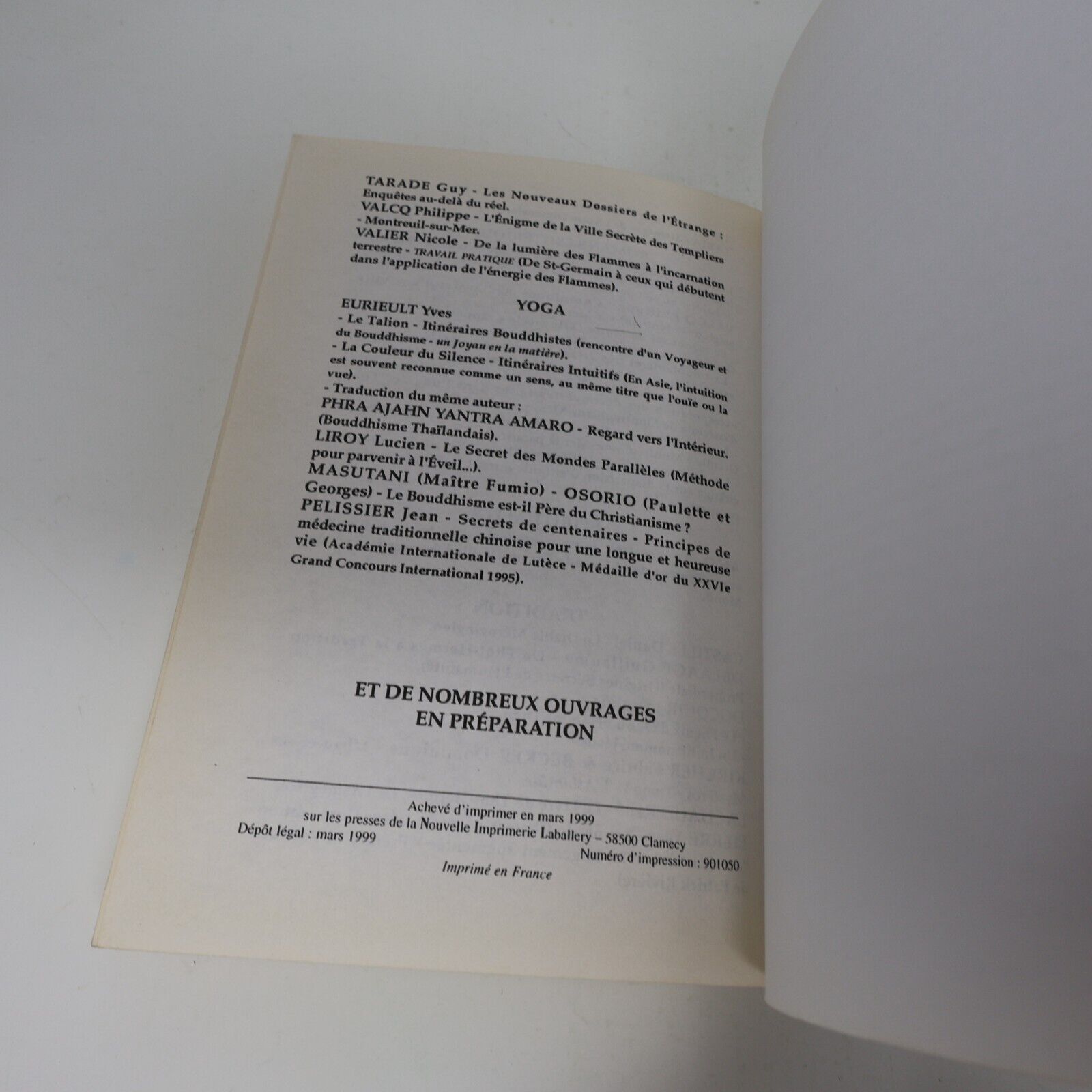 1999 Ovnis les Envahisseurs Démasqués l'Unité du Paranormal Jean Sider Ramuel PB