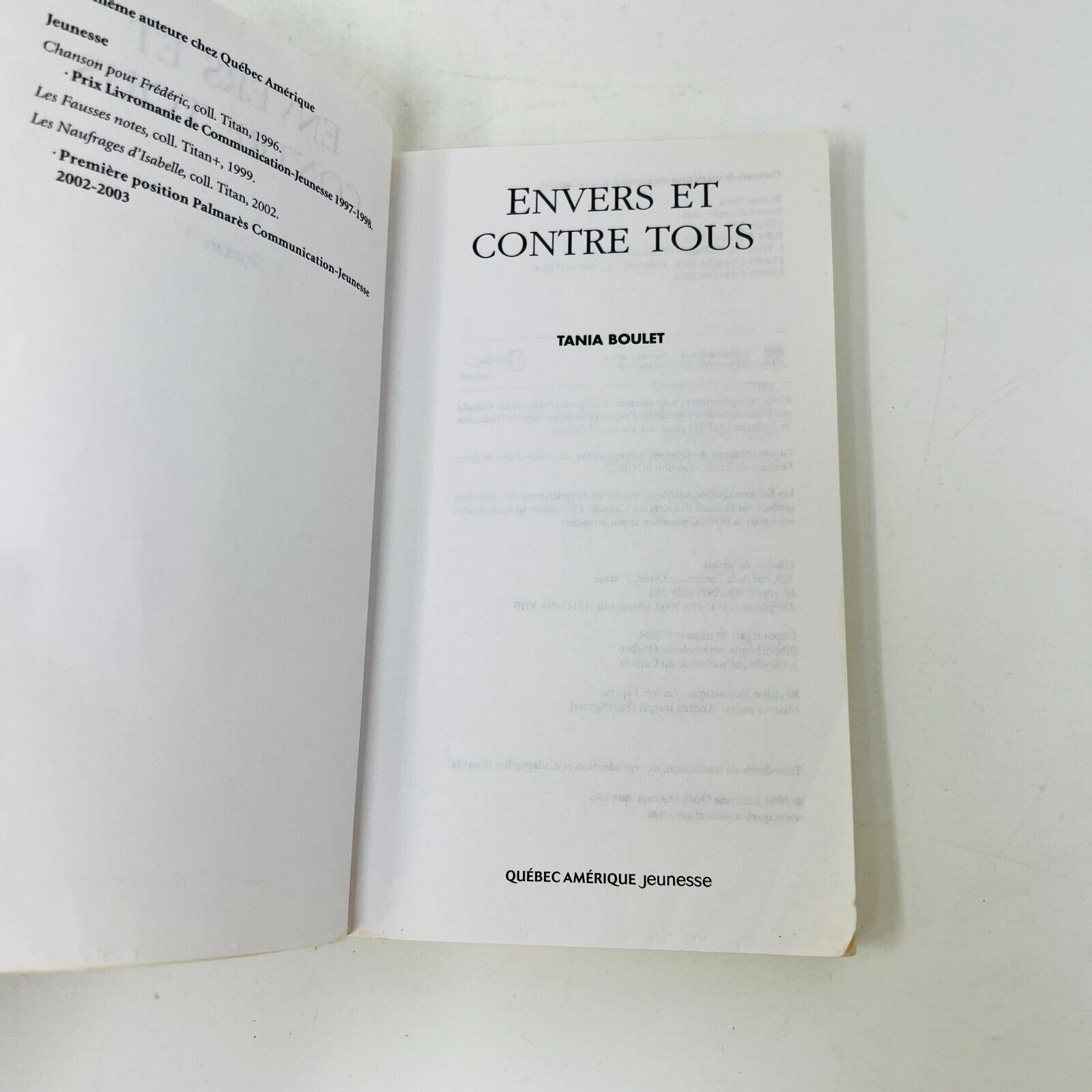 Lot Clara et Julie #1-4 Complète & Les Naufrages d'Isabelle Tania Boulet Titan