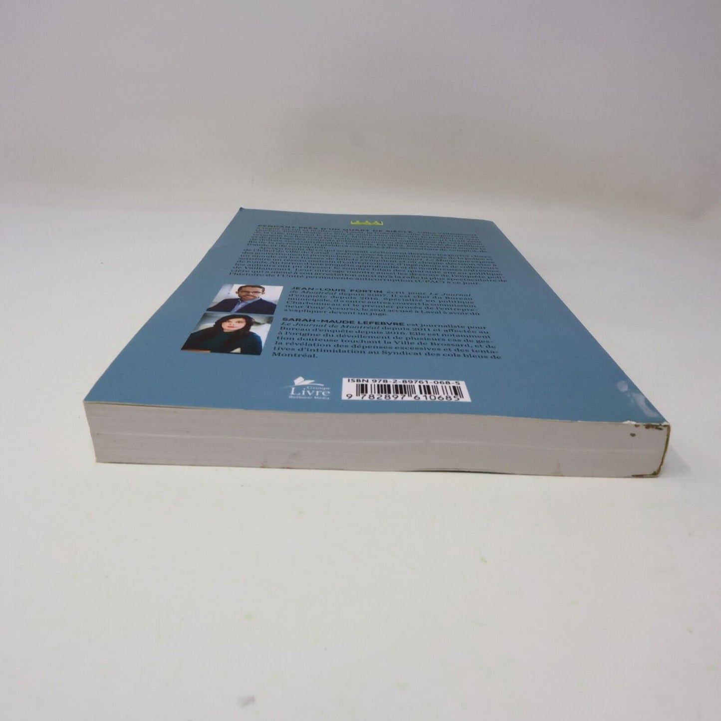 2018 Gilles Vaillancourt le Monarque Fortin/Lefebvre Ex-Maire Laval Français PB