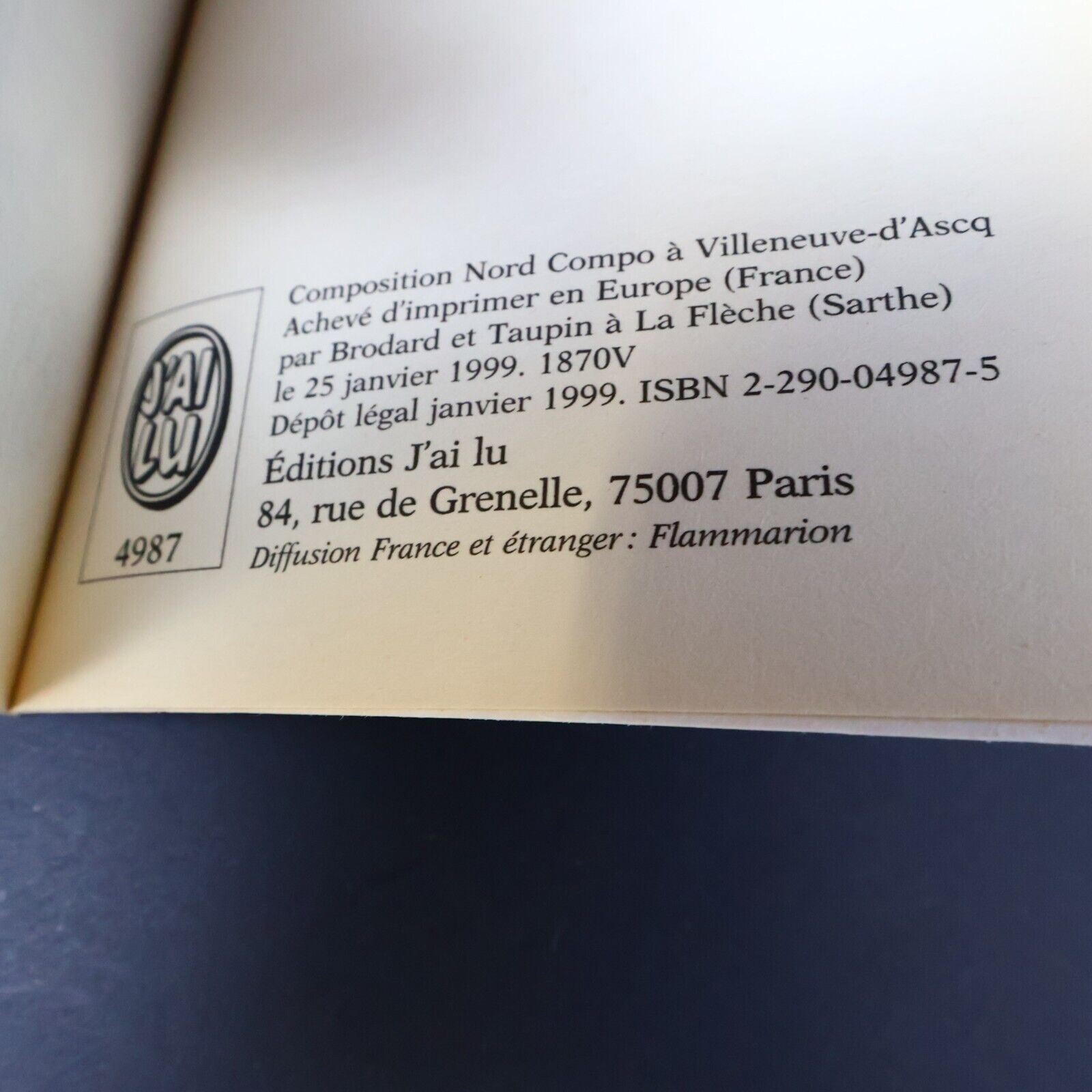Lot 2 Livres Myst #2-3 Rand Miller J'ai Lu Livre de Ti'Ana Français French PB
