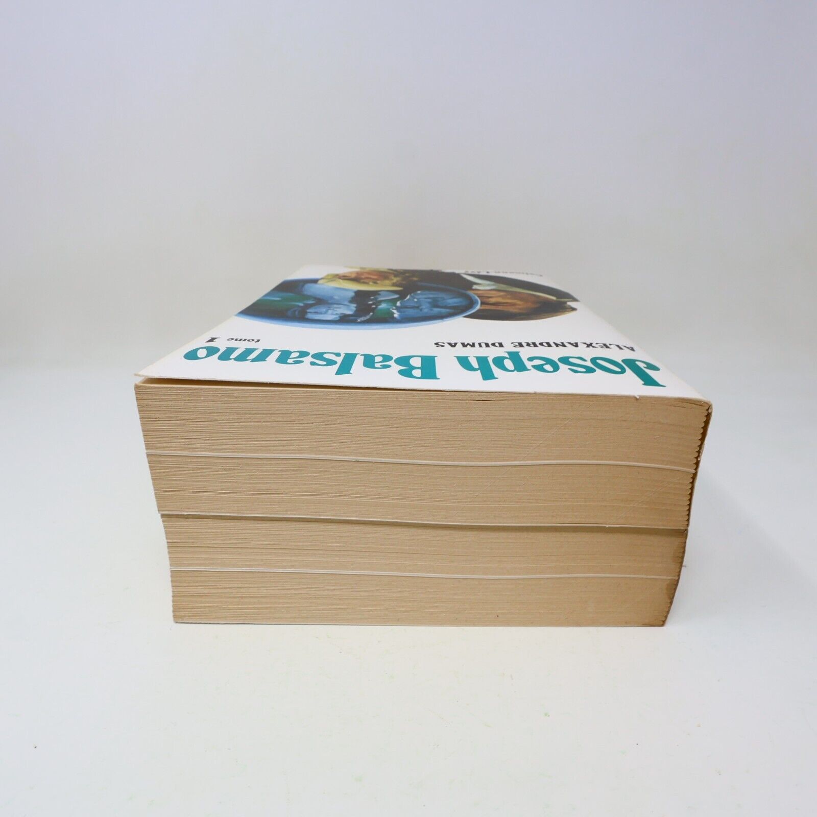 Lot 2 Joseph Balsamo #1-2 Alexandre Dumas Livres 1972 Série Complète Roman 70s