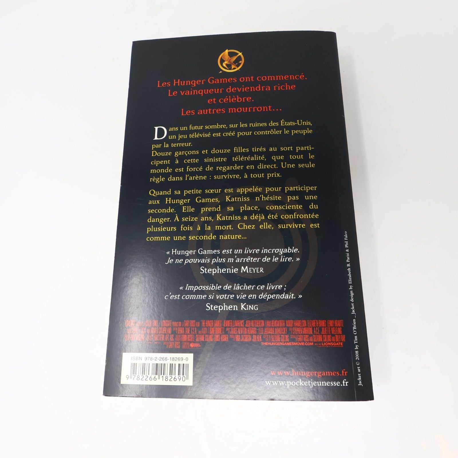Hunger Games #1-4 Lot 4 Livres Suzanne Collins Pocket Jeunesse Français/French