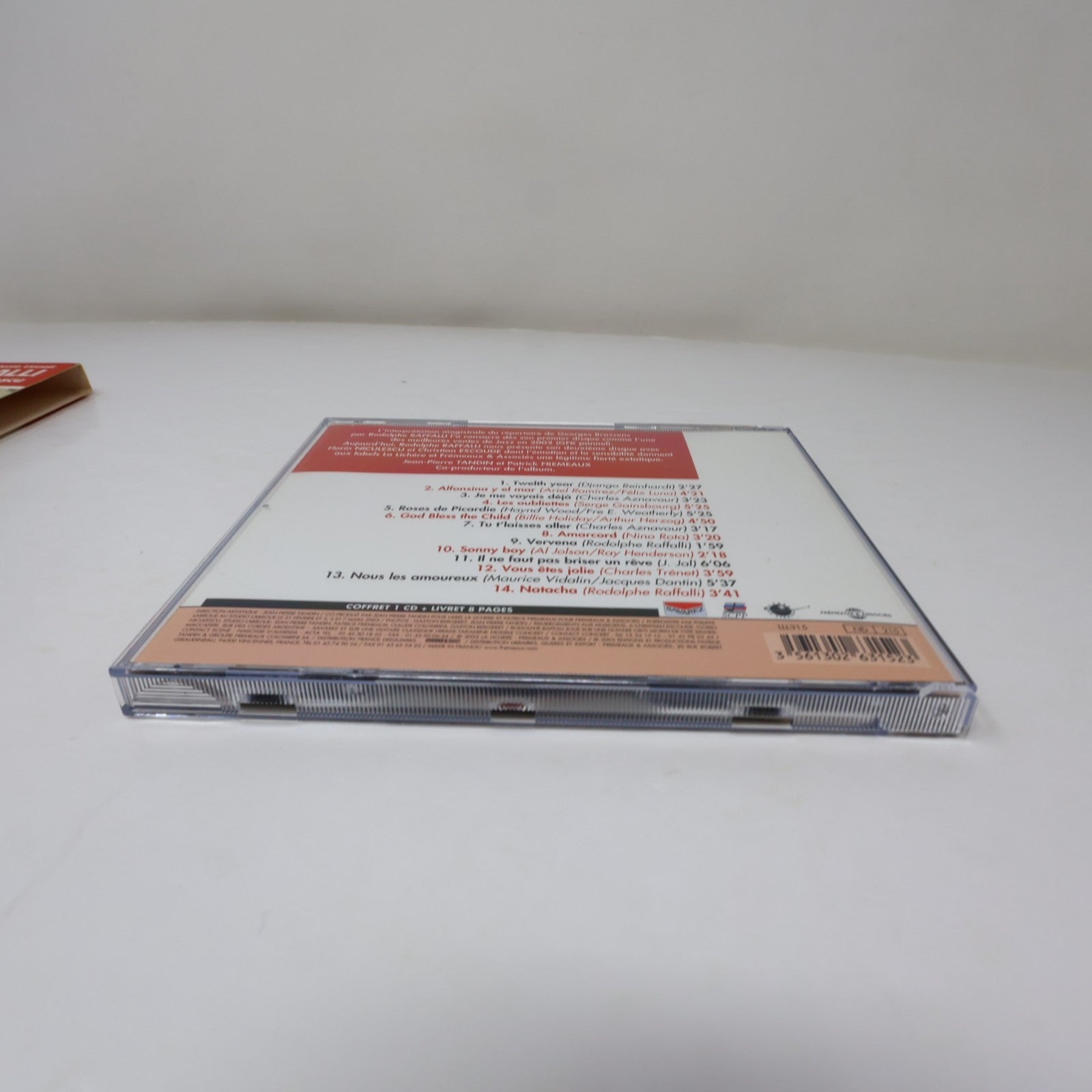 Rodolphe Raffalli CD Gypsy Swing Guitar Jazz Twelfth Year/Alfonsina Y El Mar