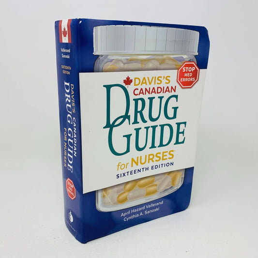 2019 Davis's Canadian Drug Guide for Nurses Sixteenth Edition Vallerand Sanoski