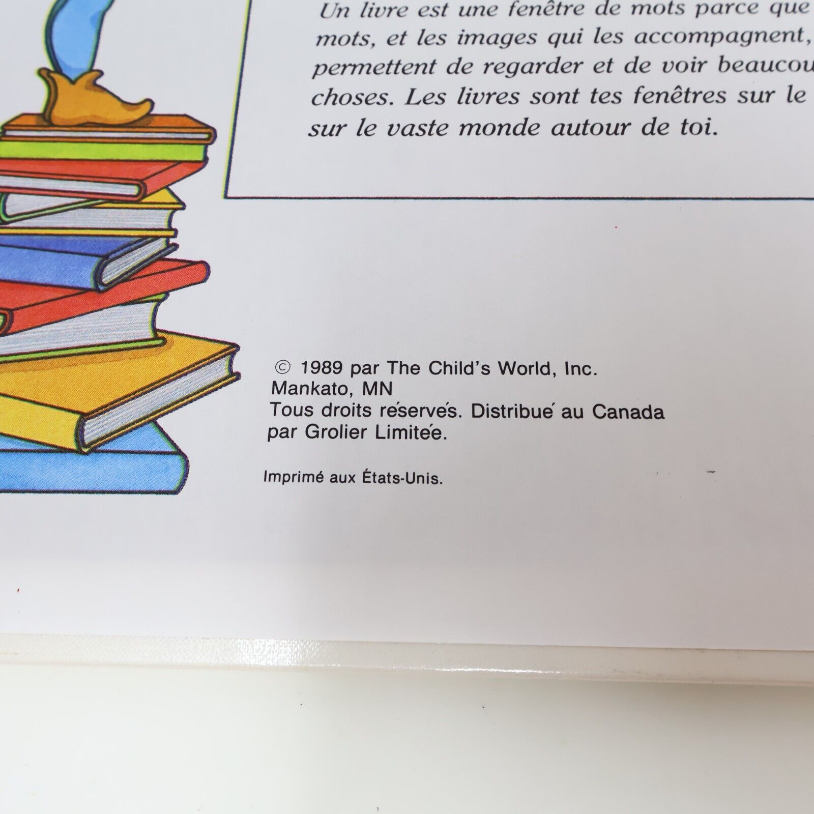 9x Le Château Magique du Livre Jeunes Enfants Moncure Grolier Lot Livres French