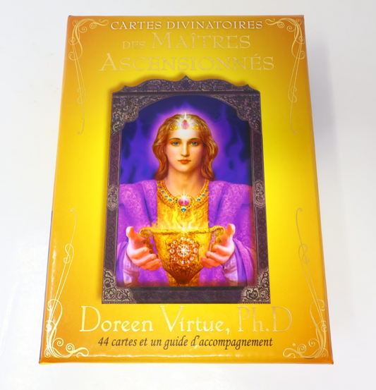 Cartes Divinatoires des Maîtres Ascensionnés Doreen Virtue Complet Tarot Cards
