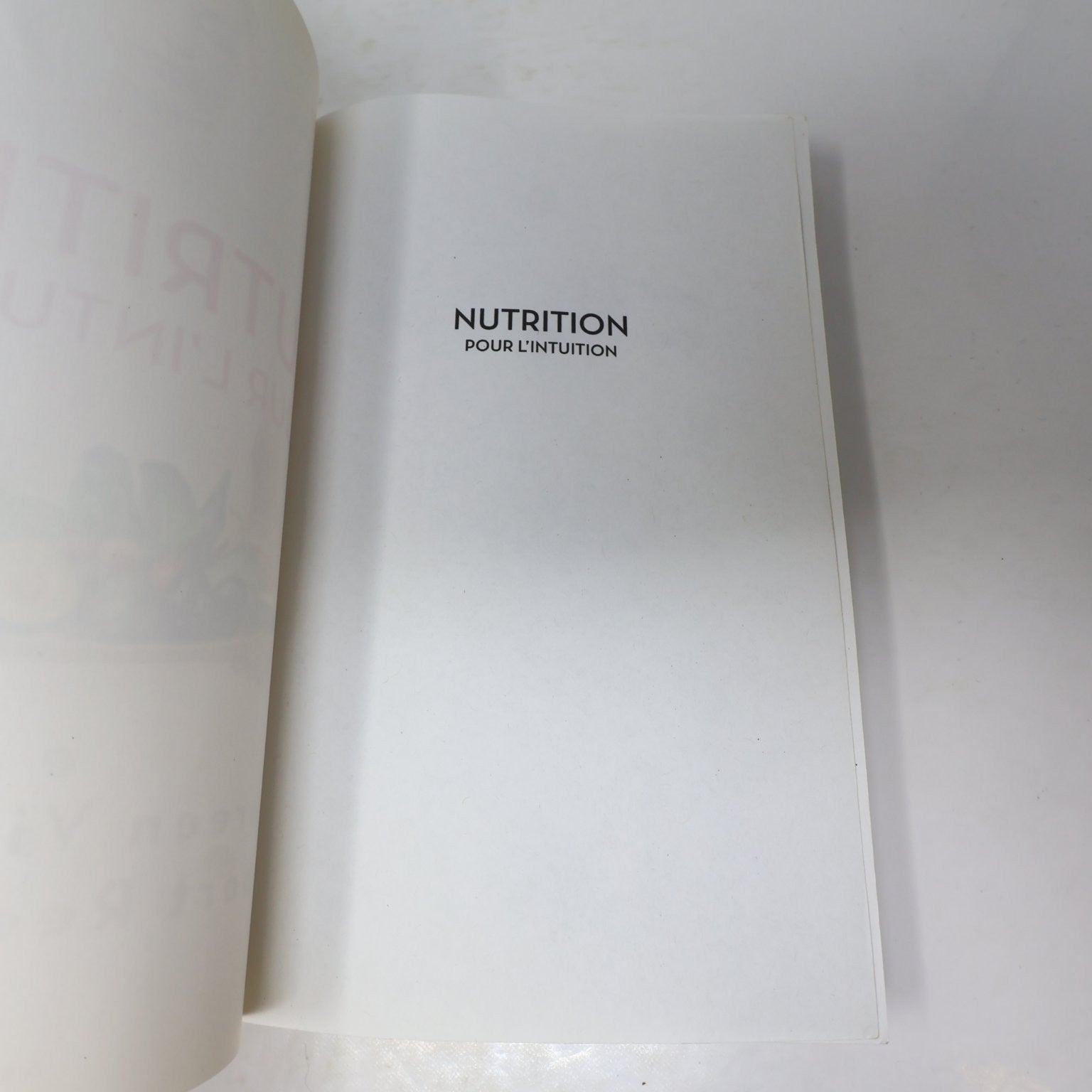 Nutrition pour l'Intuition Doreen Virtue Robert Reeves 2019 Français/French ADA