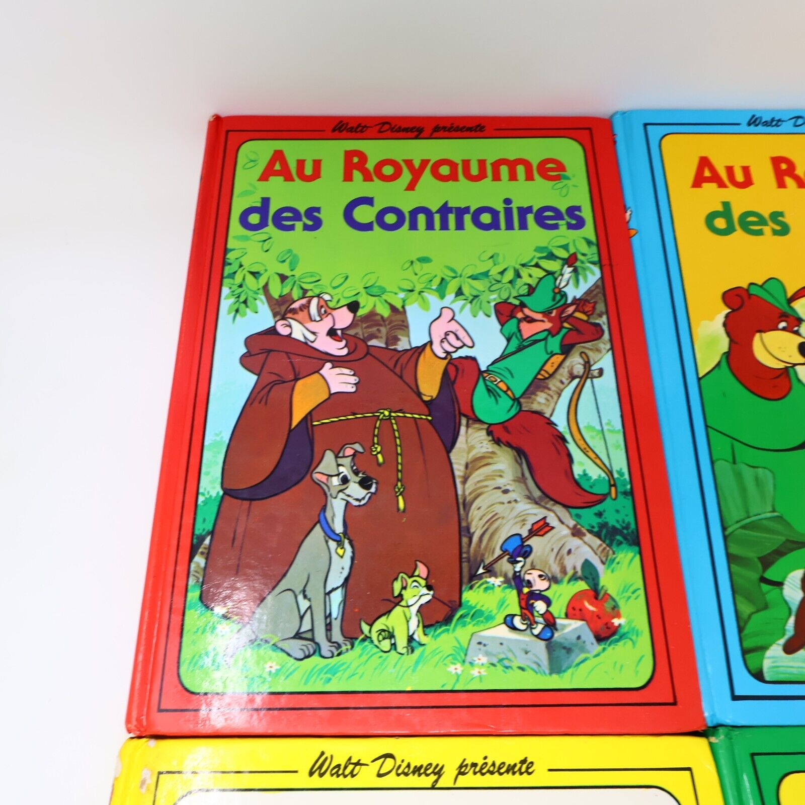 1979 Au Royaume des Noms Verbes Adjectifs Contraires Disney Lot 4 Livres Enfants