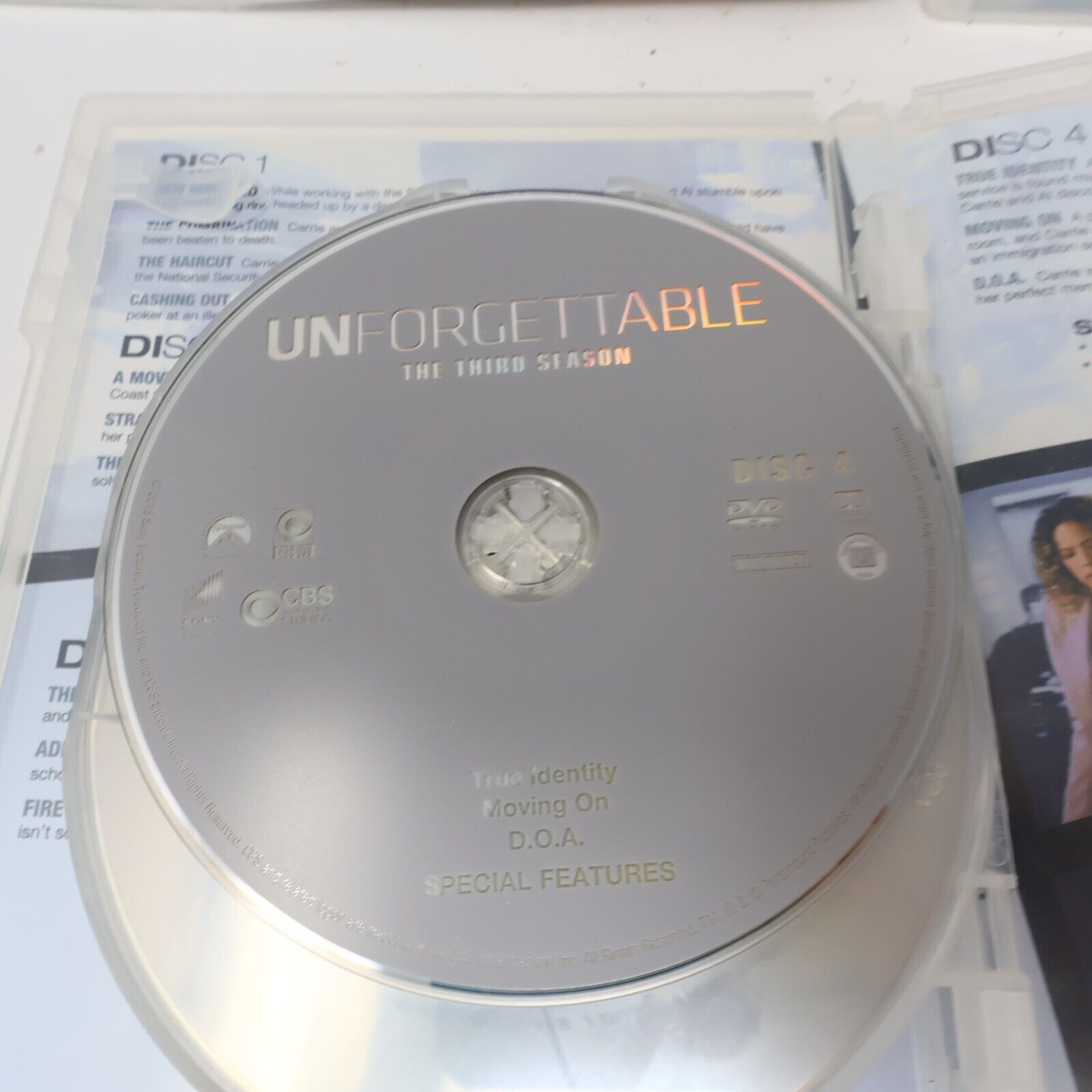 Unforgettable Seasons 1-3 DVD Lot Tested NTSC Region 1 Poppy Montgomery English