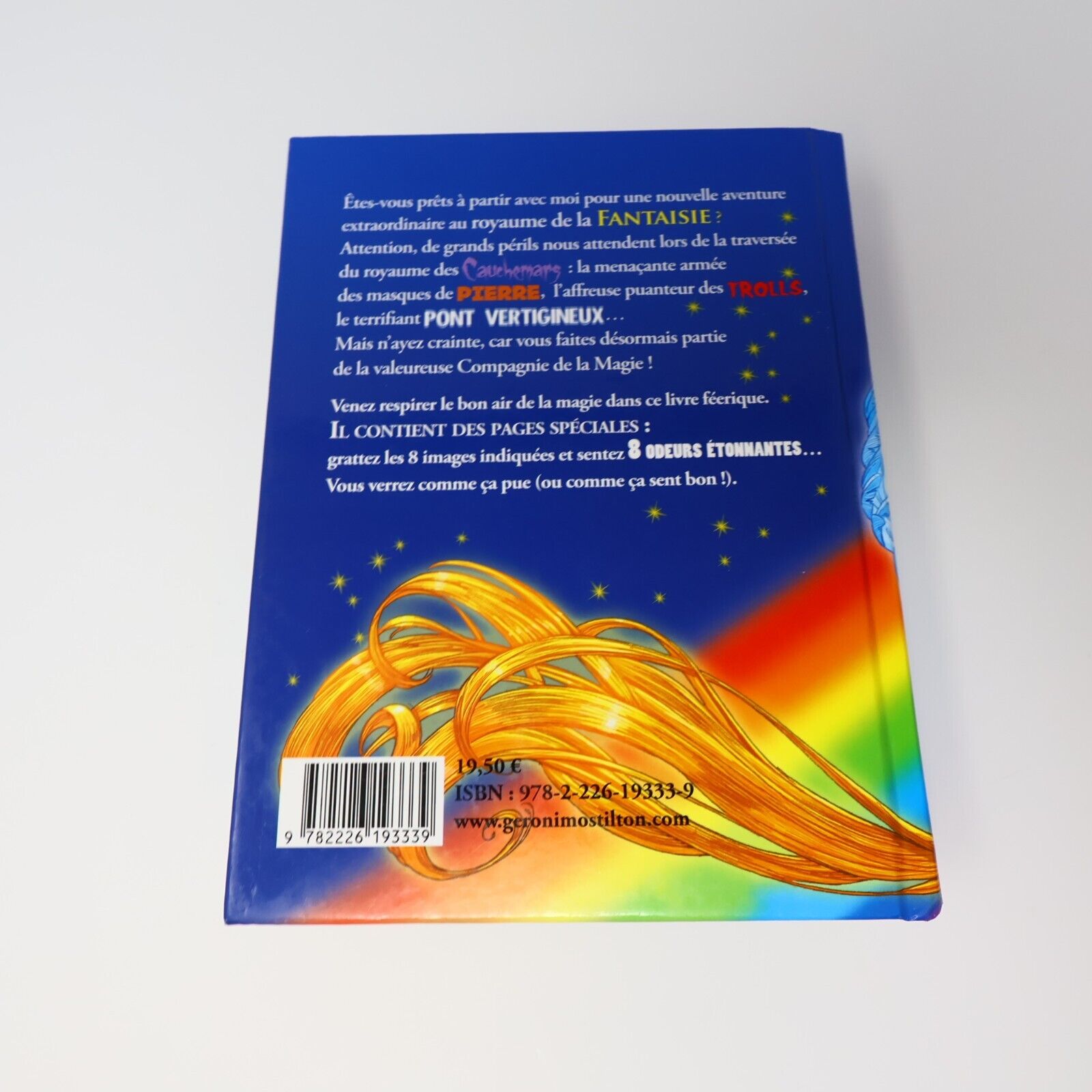 Lot 7 Livres Geronimo Stilton #1-2,5-8 Enfants Albin Michel Français French