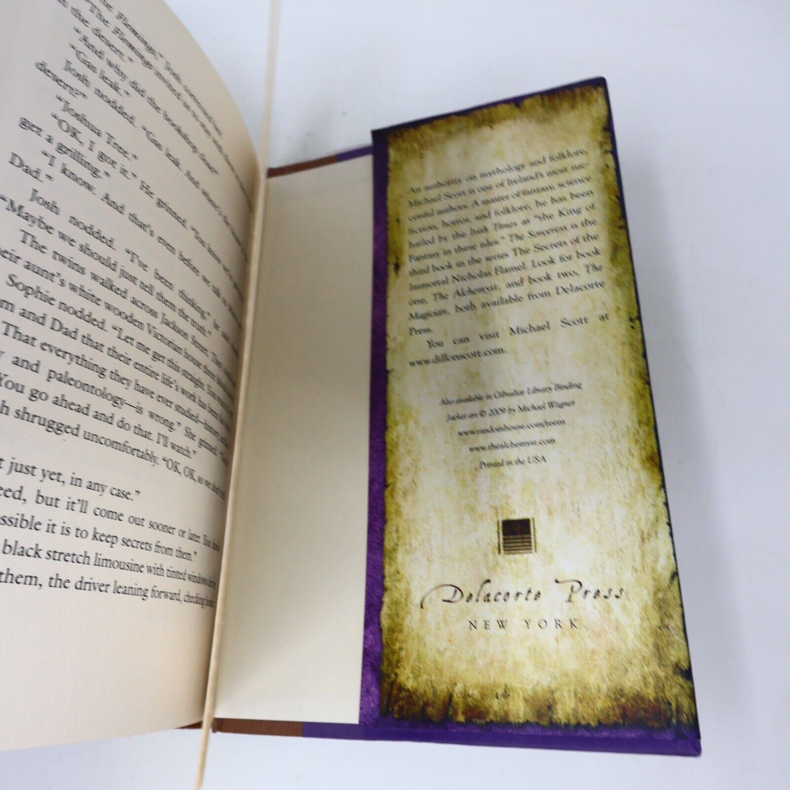Lot 2 Books The Secrets of the Immortal Nicholas Flamel #2-3 by Michael Scott