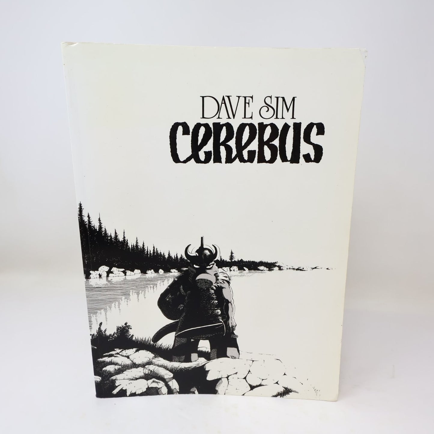Cerebus TPB Book One by Dave Sim Reprinting Issues 1-25 Black & White 2003 Comic