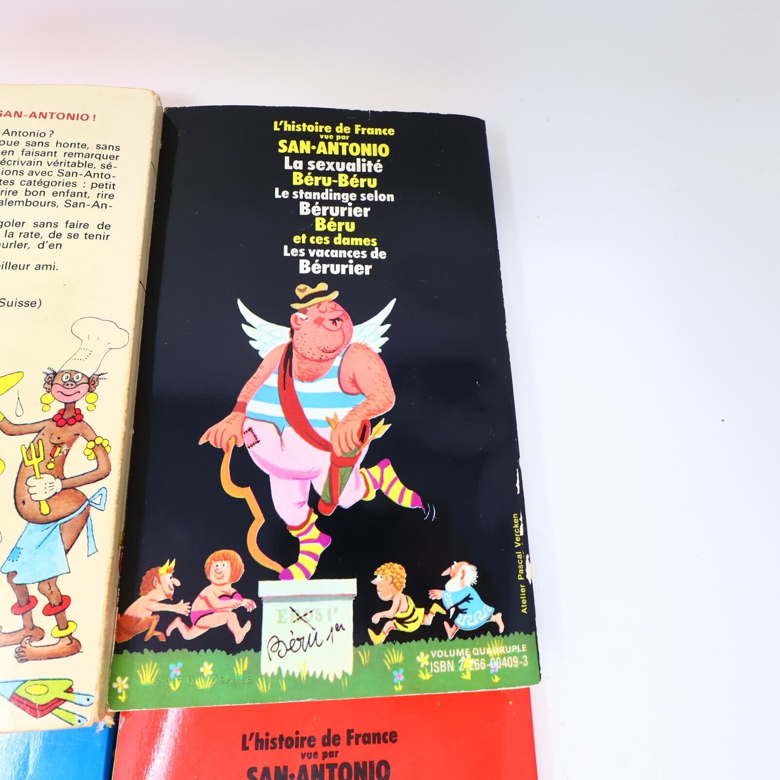 San-Antonio Les Con #1-2 Béru-Béru La Sexualité Lot 4 Livres Français French 70s