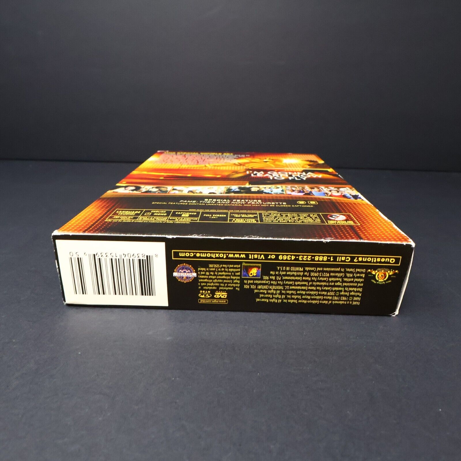 Fame Seasons 1 & 2 DVD Tested 2009 7-Disc Set NTSC Region 1  Full Screen English