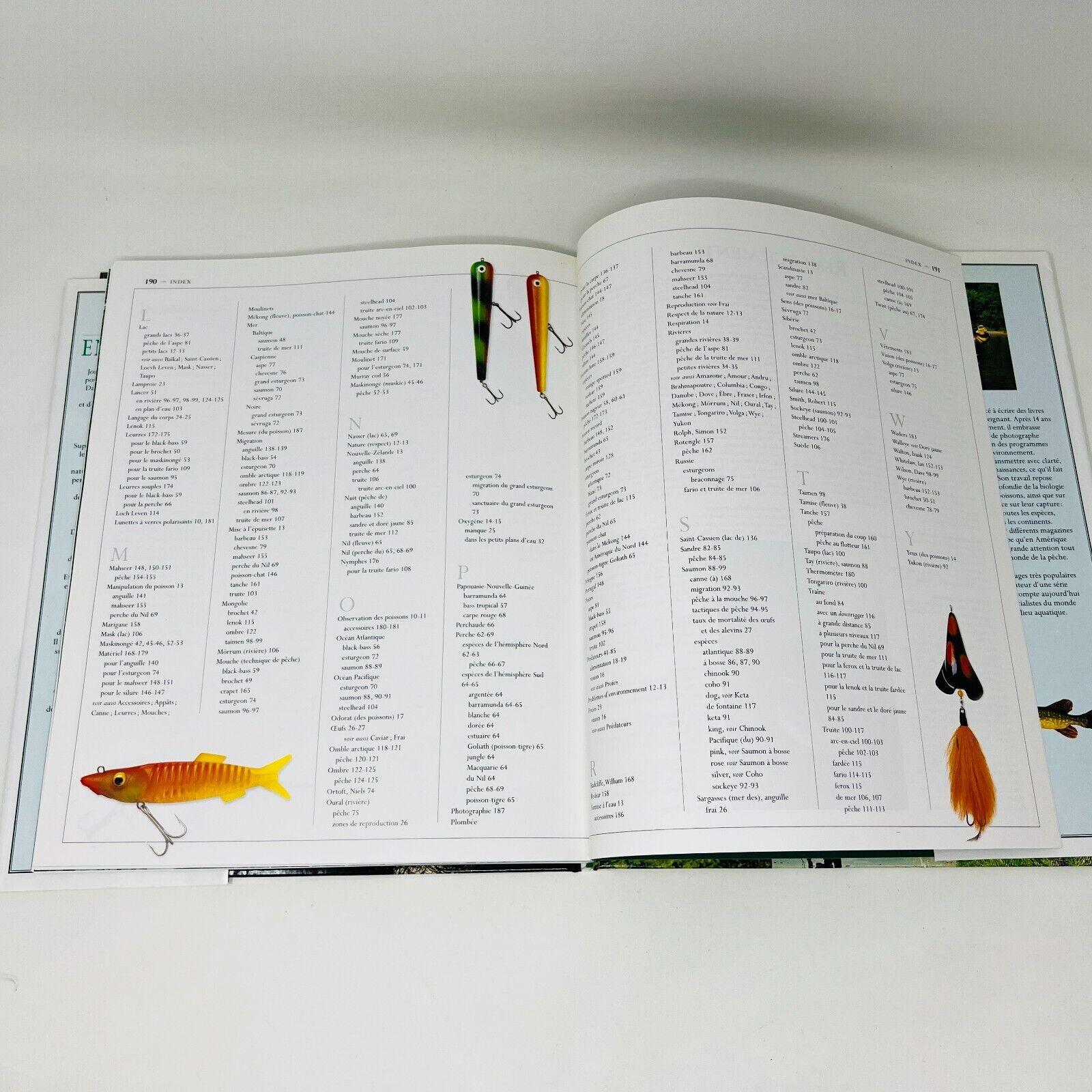 1999 La Pêche en Eau Douce de John Bailey Gründ en Français/French Poissons