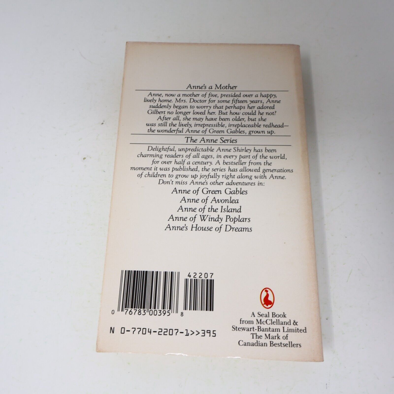 Anne of Green Gables #4-6 Box Set #2 L. M. Montgomery Seal Books Ingleside 1980s