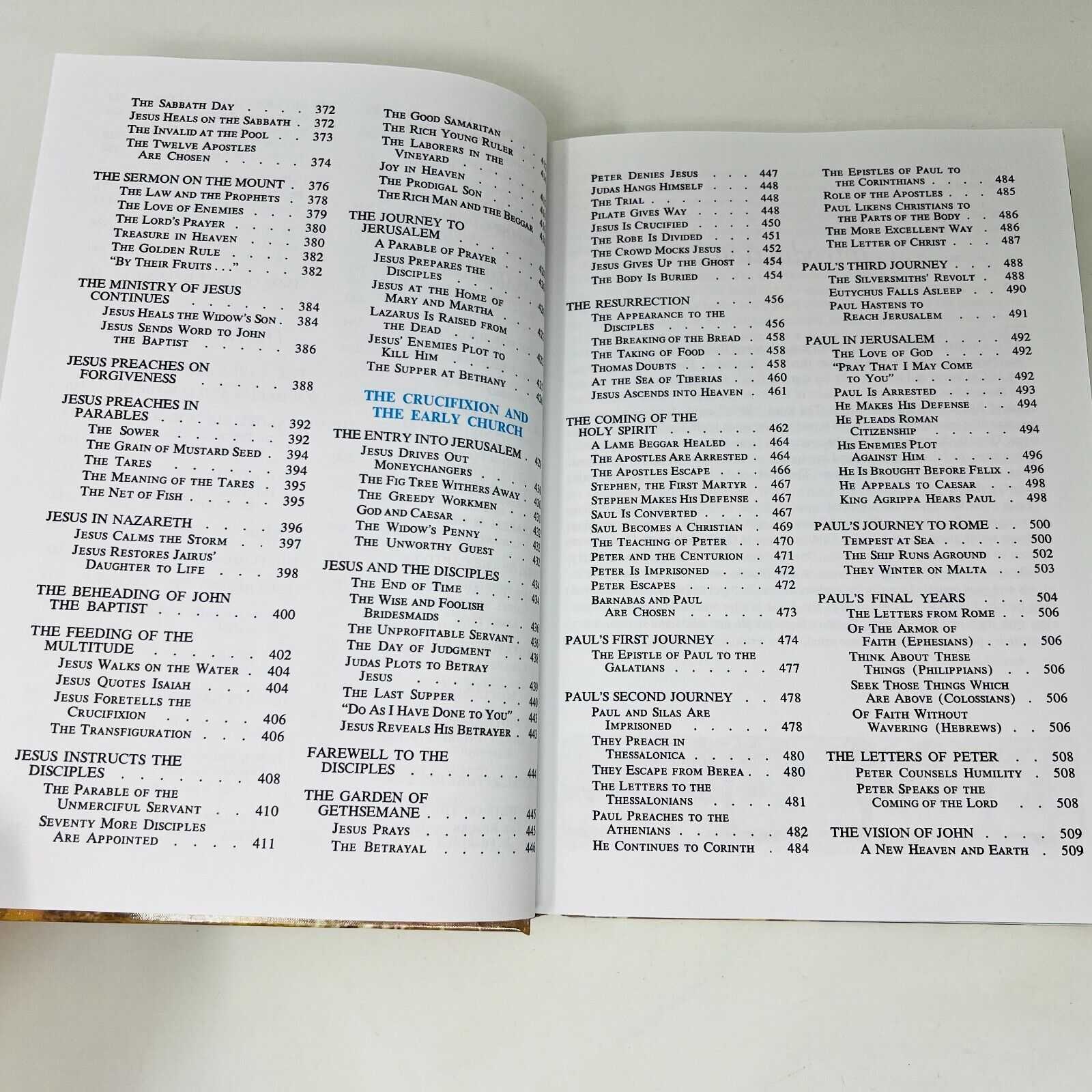The Children's Bible by Golden Books Hardcover Old/New Testament Color for Kids
