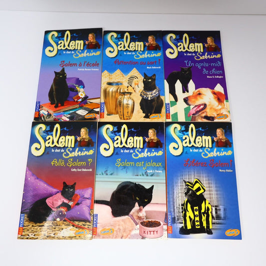 10x Salem le Chat de Sabrina #2 4-10 12 14 Fantasy Pocket Lot Livres Français PB