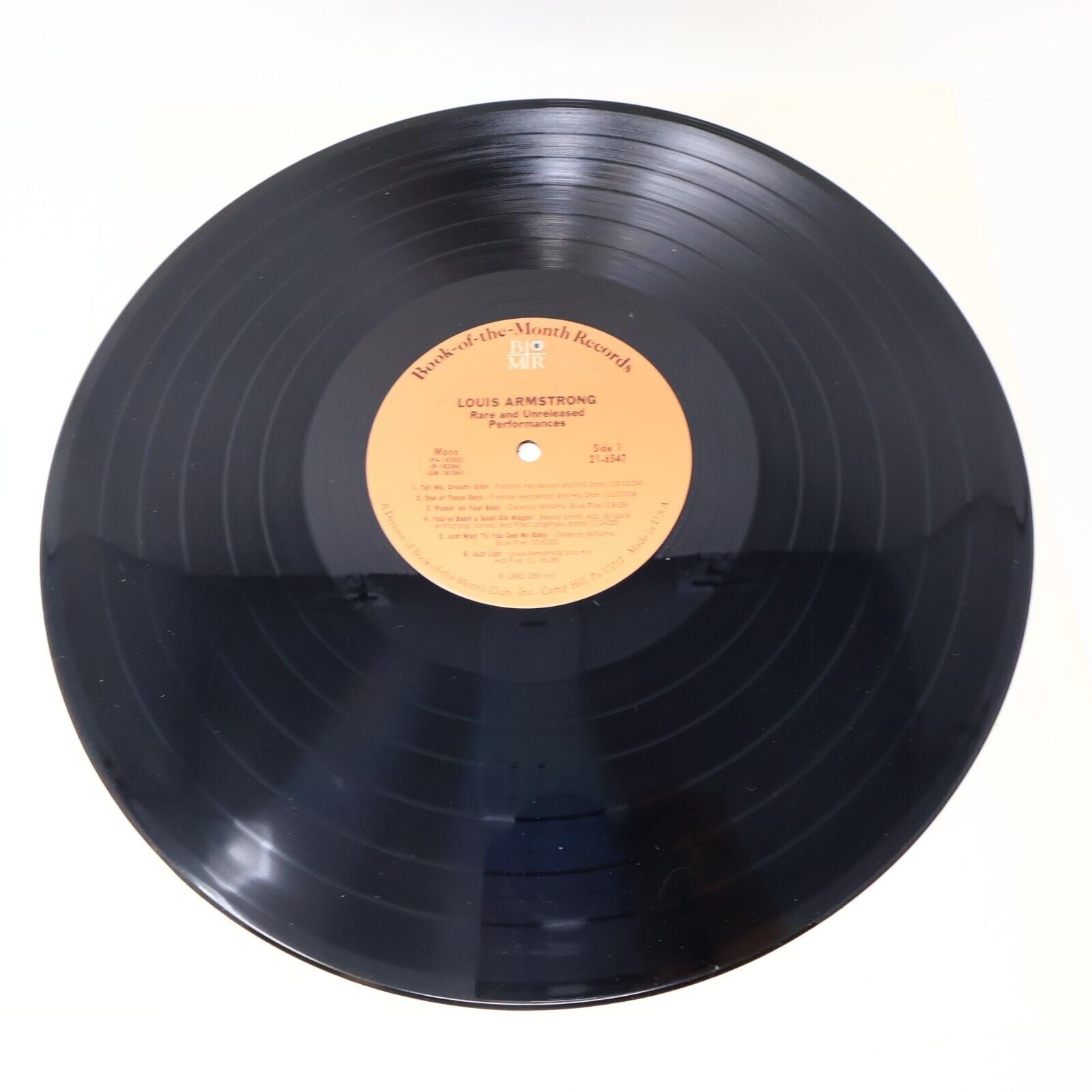 Louis Armstrong ‎Rare And Unreleased Performances 4 LP Vinyl Record 1982 21-6547