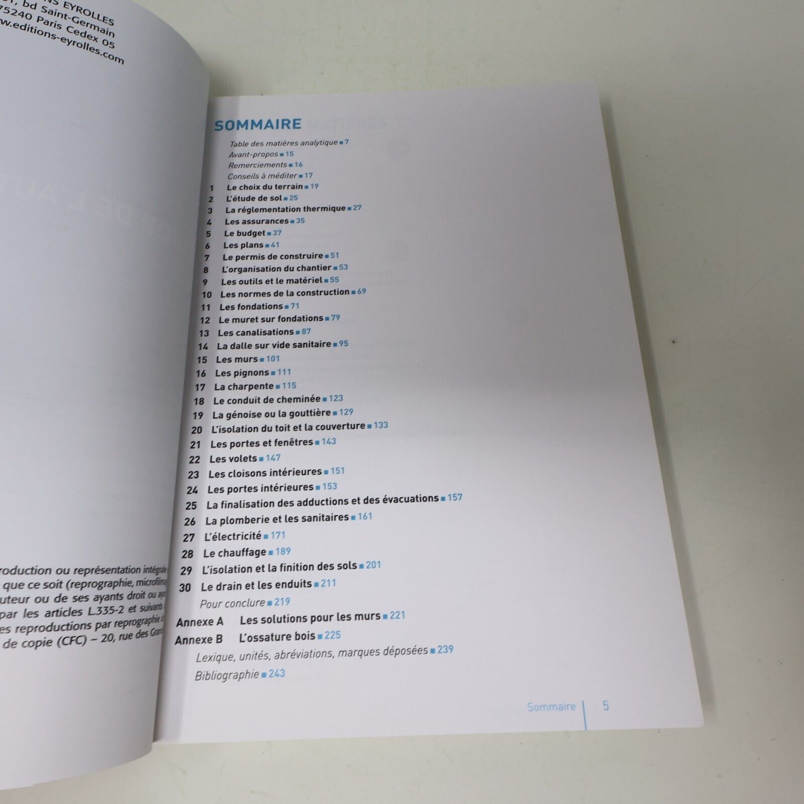 2020 Construction Maison Guide de l'Autoconstruction Sylvia Dorance Eyrolles PB