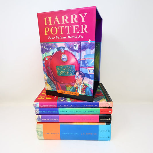 Harry Potter It's Magic! 4 Books Hardcover DJ Boxed Set J.K. Rowling Raincoast