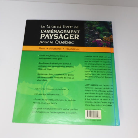 2008 Le Grand Livre de l'Aménagement Paysager pour le Québec Horticulture HC