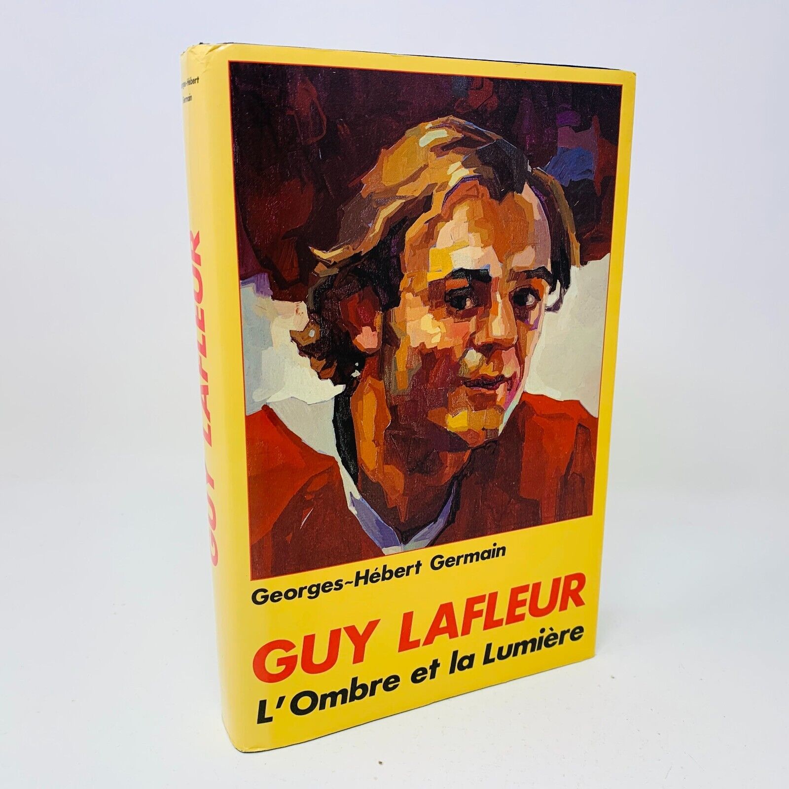 Guy Lafleur L'Ombre et la Lumière Georges-Hébert Germain Couverture Rigide 1990s