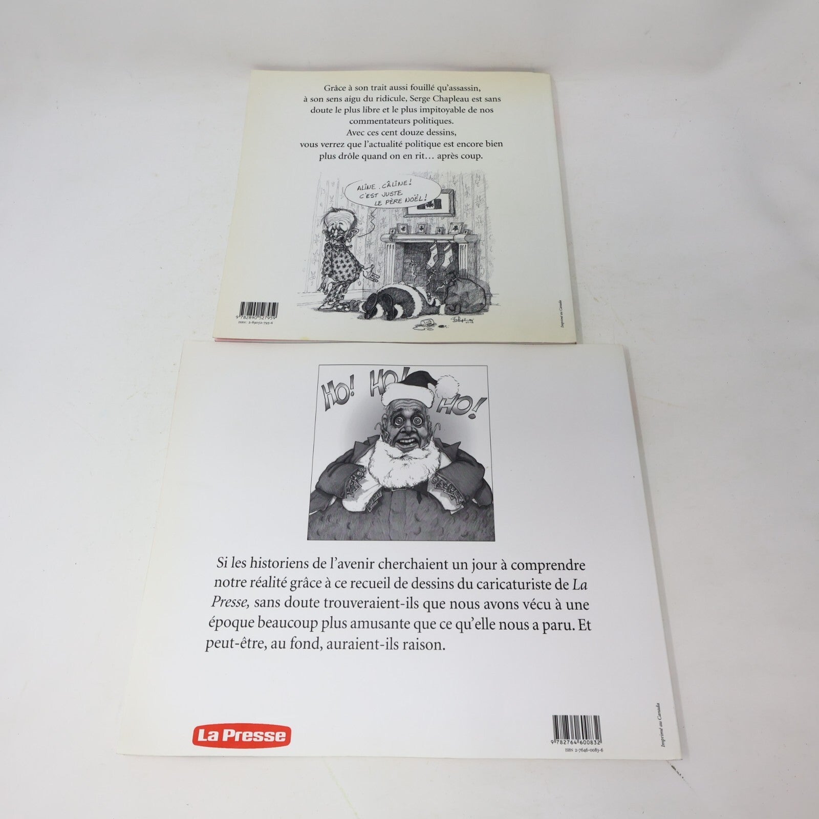 Lot 5 L'Année Chapleau Serge Chapleau Livres Caricatures Humour Français Boréal