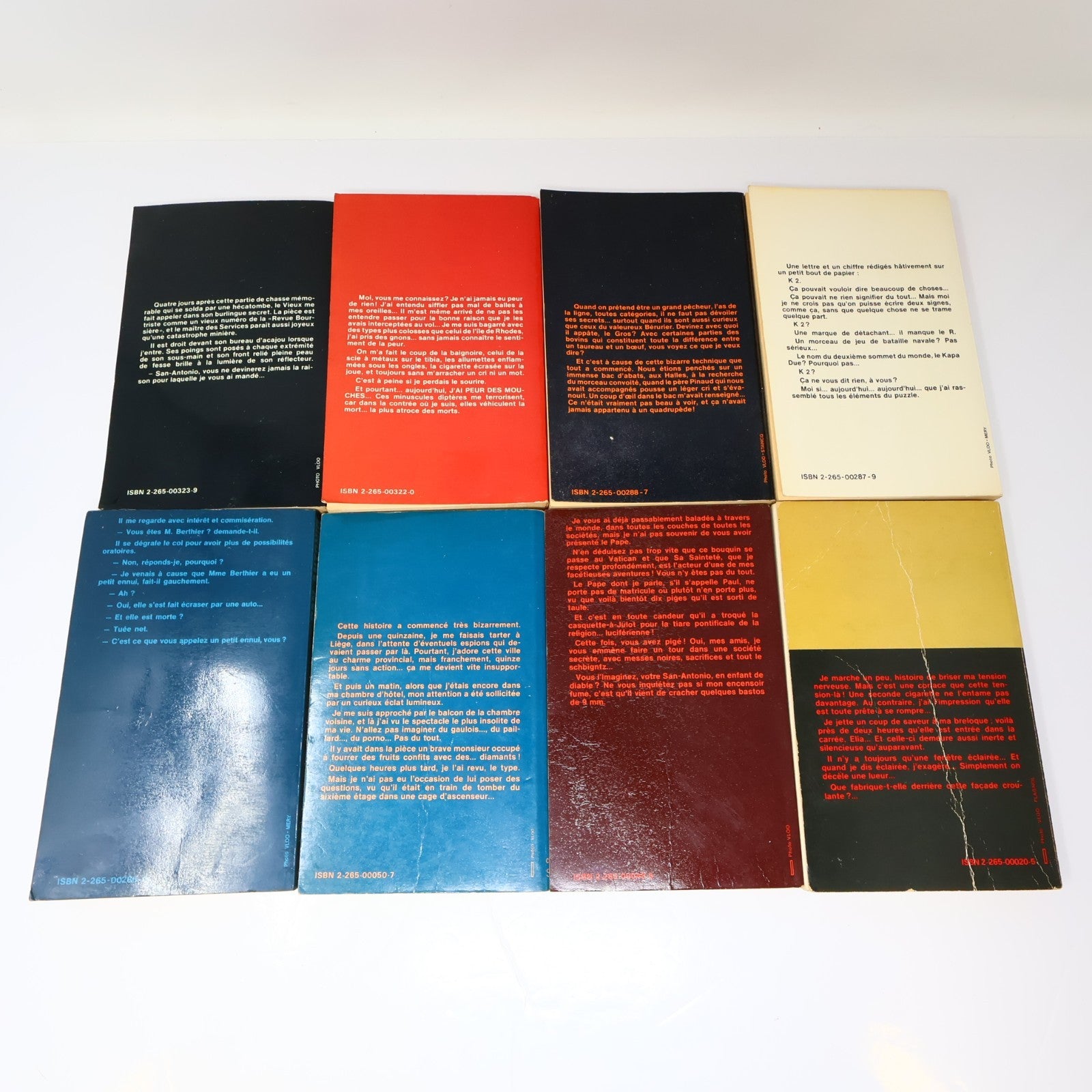 San-Antonio Lot 36 Livres Crime et Mystère Policier Thriller Fleuve Noir PB Vtg