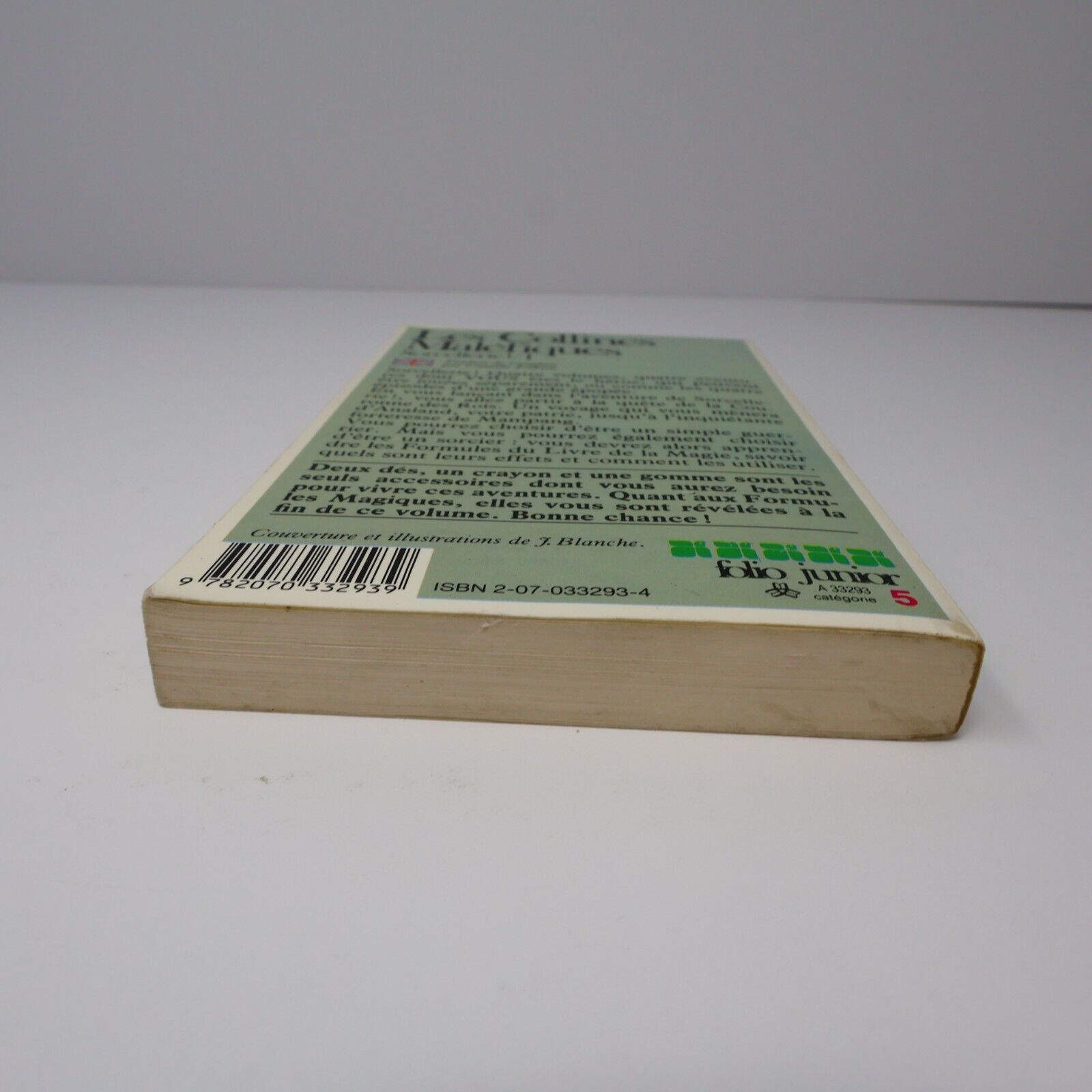 1985 les Collines Maléfiques Sorcellerie! #1 de Steve Jackson LDVELH Paperback