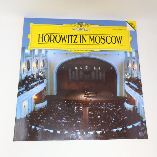 Horowitz In Moscow LP Record Vinyl 1986 Deutsche Grammophon 419 499-1 Piano