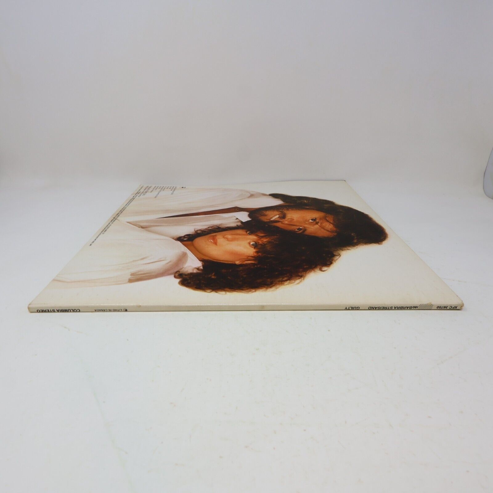 Barbra Streisand Guilty LP Record 1980 Canada XFC 36750 Gatefold Woman In Love