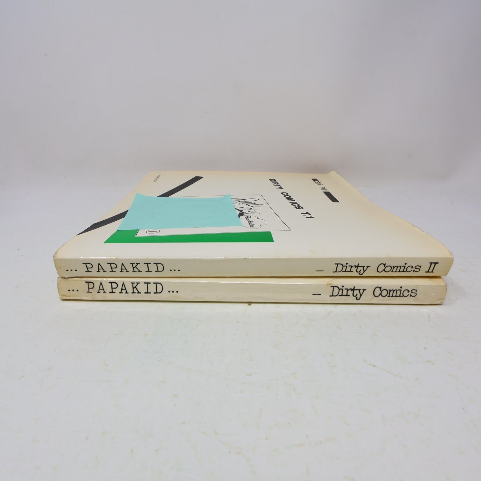Dirty Comics pour Adultes #1-2 Bandes dessinées Papakid Oriol Transit Lot 70s PB