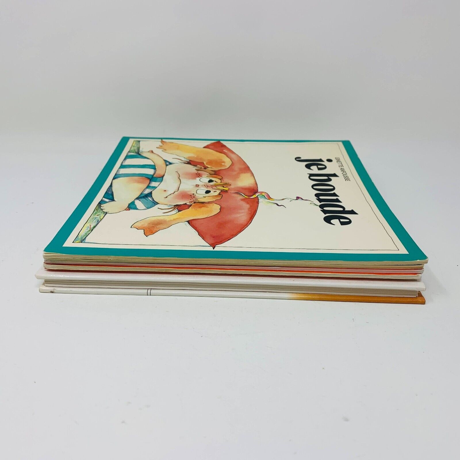 6x La Courte Échelle Lot de Livres Vintage pour Jeunes Enfants Français 70-90s