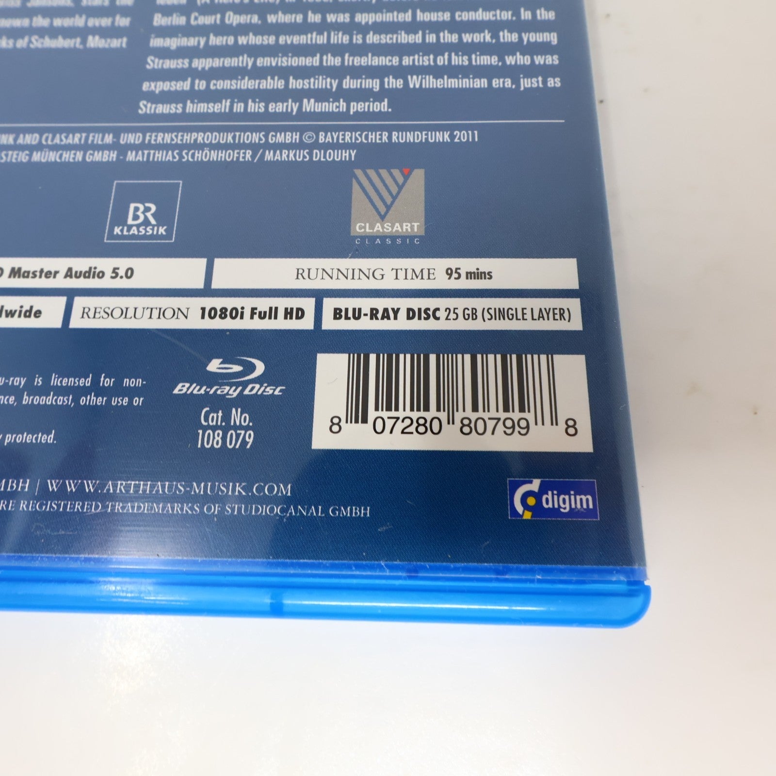 Mariss Jansons Conducts Beethoven Piano Concerto #3 & Strauss Blu-ray NTSC
