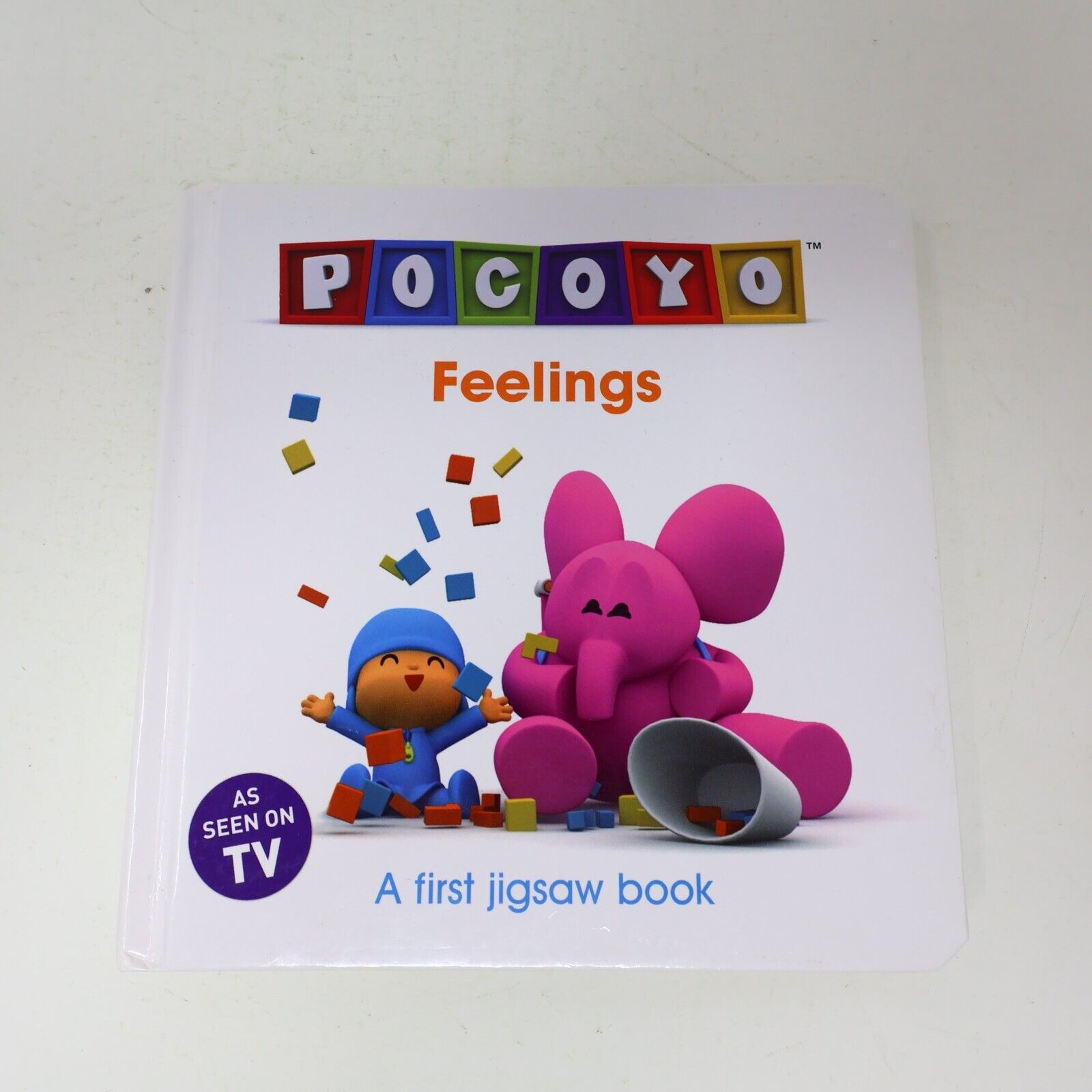 Pocoyo Lot 3 Books Young Children Feelings Colors First Words Red Fox Hardcover