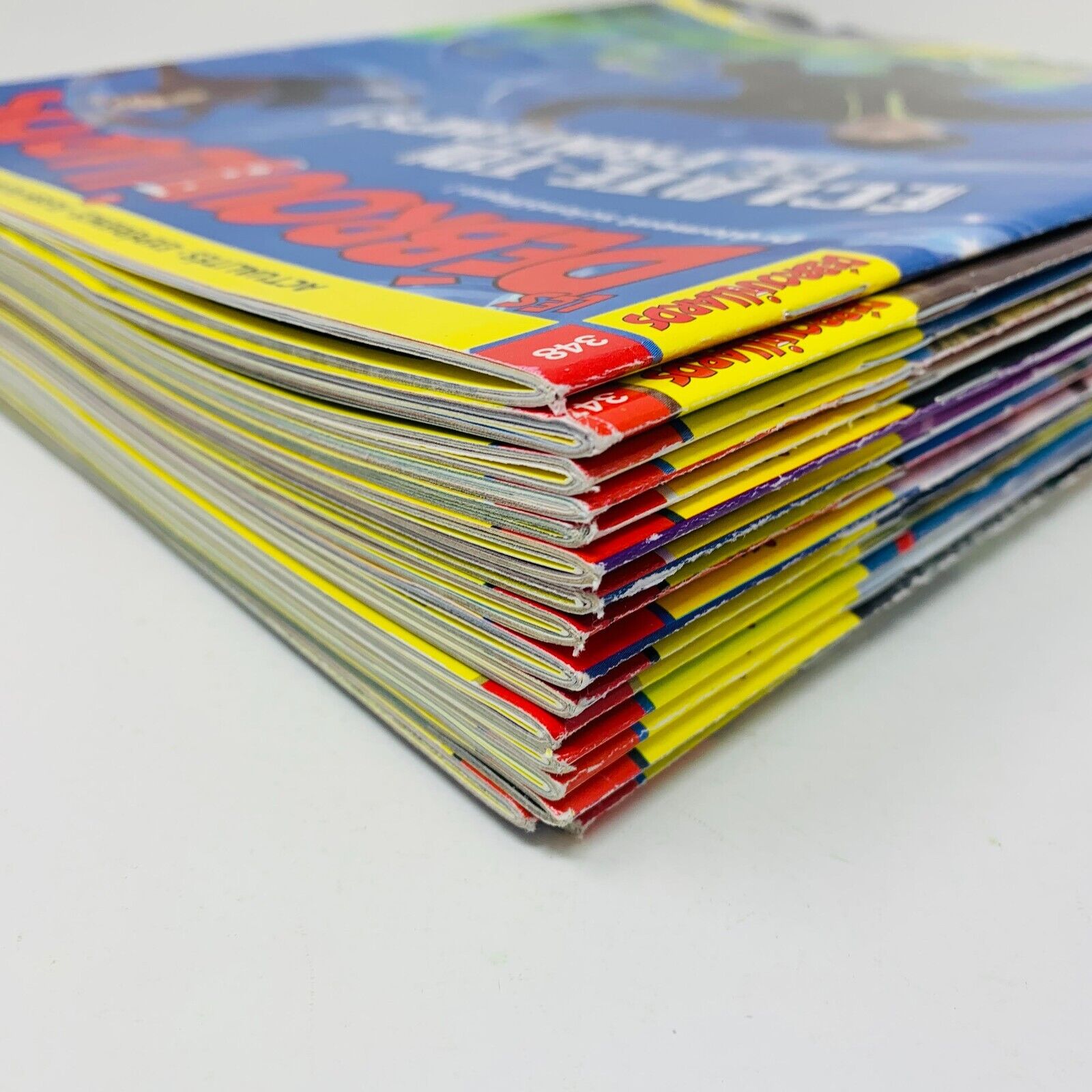 16x Les Débrouillards Magazines Enfants Français 2015-20 Années Incomplètes Lot