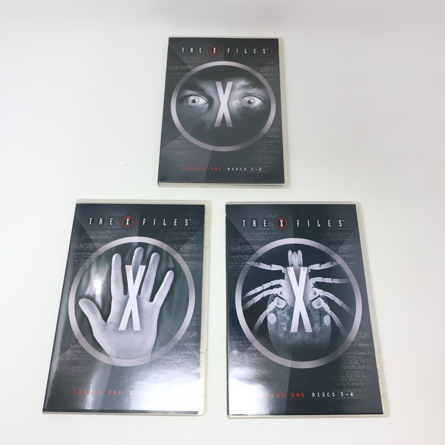The X Files / Aux Frontières du Réel Season #1-2-3 DVD Lot NTSC David Duchovny