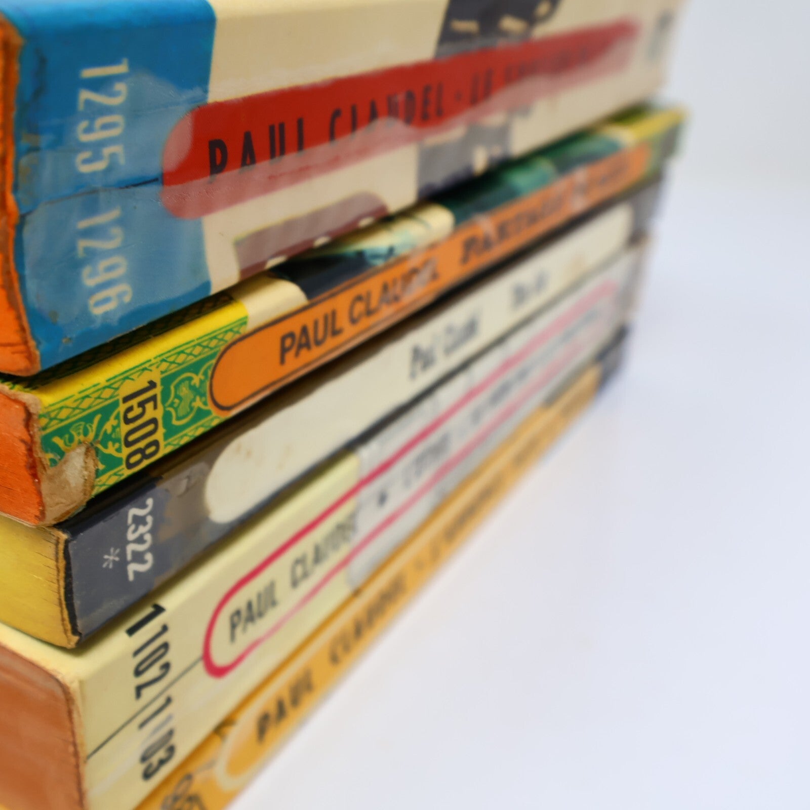 Paul Claudel Lot 5 Livres Poche Annonce Faite à Marie/L'Otage/Tête d'Or Roman PB