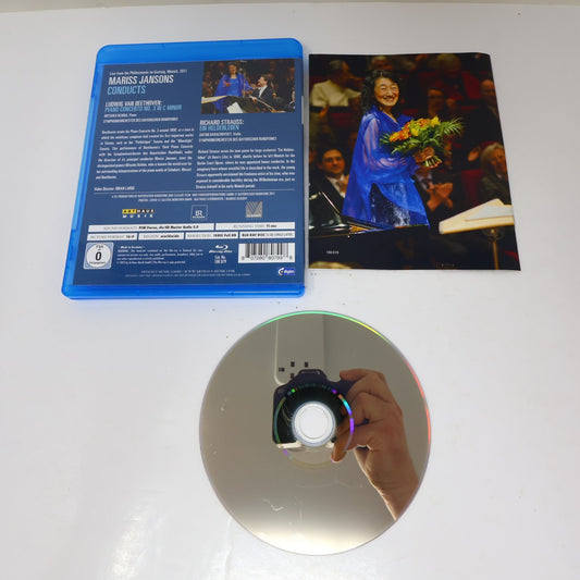 Mariss Jansons Conducts Beethoven Piano Concerto #3 & Strauss Blu-ray NTSC