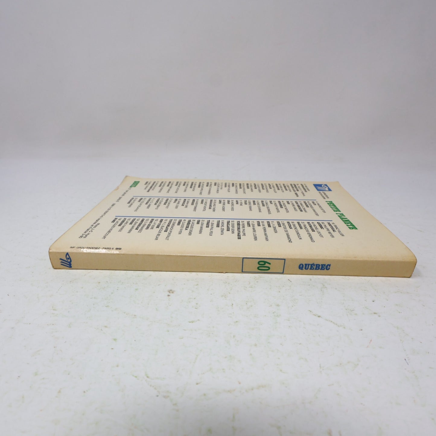 1980 Québec Philippe Meyer Collections Microcosme Petite Planète Seuil Français