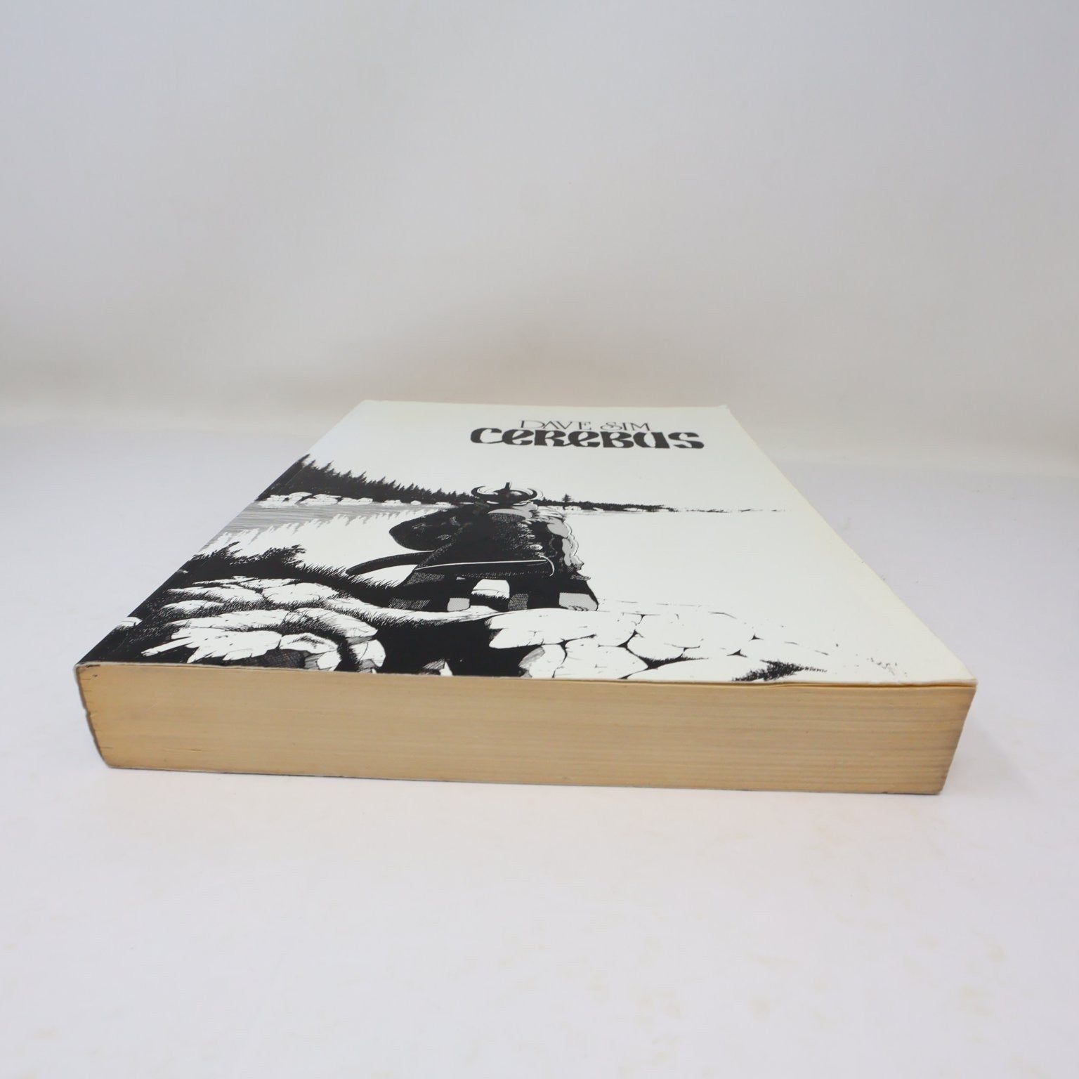 Cerebus TPB Book One by Dave Sim Reprinting Issues 1-25 Black & White 2003 Comic